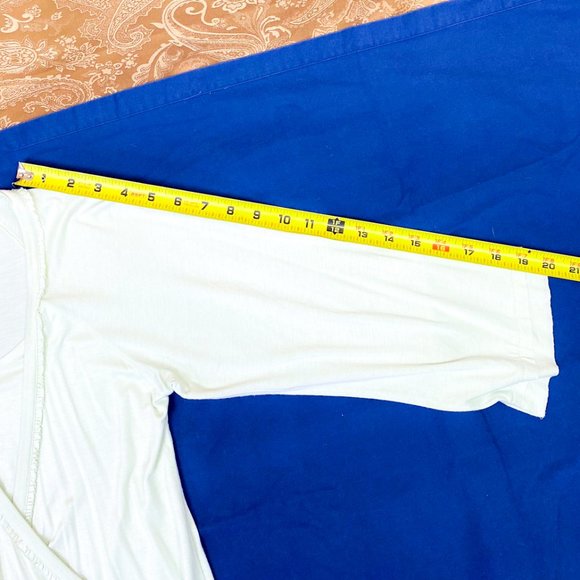 Apostrophe Layered Look Lazy Shirt Boho Steampunk Trendy Mint Green Top - Picture 7 of 10